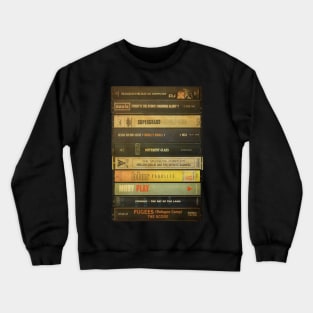 Retro Classic Rock - Cassette Style Crewneck Sweatshirt